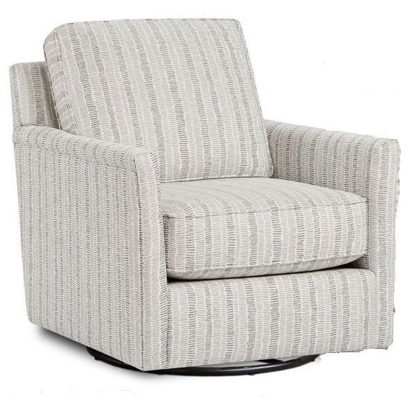 Upholstered top glider rocker